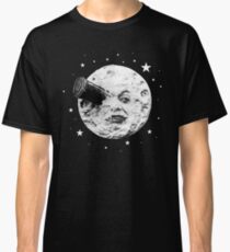 Mondgesicht - Melies Rocket Reise zum Mond Classic T-Shirt