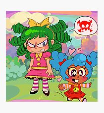 Gertrude n Happy Photographic Print