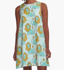 Lion A-Line Dress