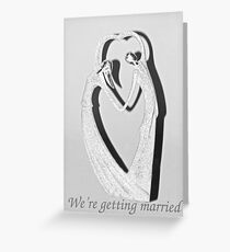 Wedding Announcement Greeting Card