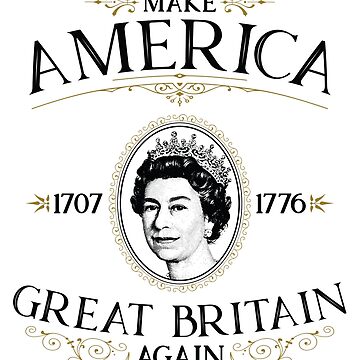 Artwork thumbnail, Make America Great Britain Again by KatieBuggDesign