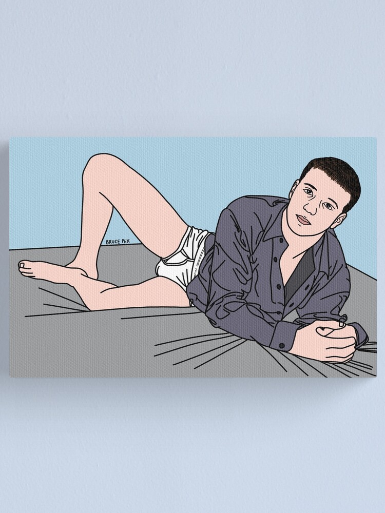 Alternate view of Lay Down With Me Canvas Print