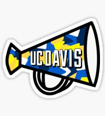 UC Davis Megaphone Sticker