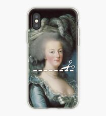 Cut Here - Marie Antoinette iPhone Case
