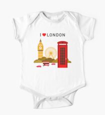 I Love London One Piece - Short Sleeve