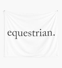 equestrian Wall Tapestry
