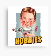 Hobbies Canvas Print