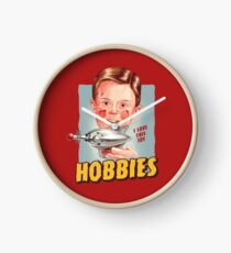Hobbies Clock