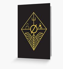 Trench Concept Art Greeting Card