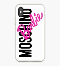 Moschino Barbie iPhone Case