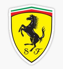 Ferrari Logo Sticker