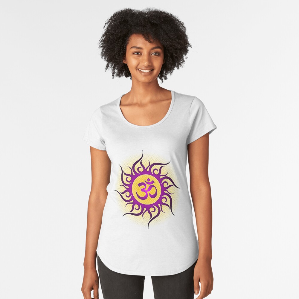 OM Premium Rundhals-Shirt