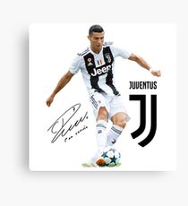 Ronaldo-Juventus-2018 Canvas Print