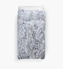 Abstract Ice Texture Duvet Cover