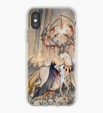 Der Wunsch - Kitsune Fox Deer Yokai iPhone-Hülle & Cover