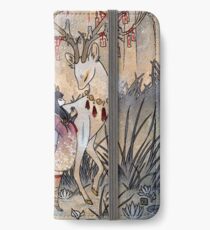 Vinilo o funda para iPhone El deseo - Kitsune Fox Deer Yokai