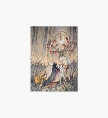 Lámina rígida El deseo - Kitsune Fox Deer Yokai