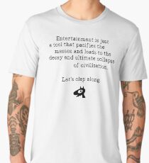 Decay of Civilisation, Let's Clap Along Men's Premium T-Shirt