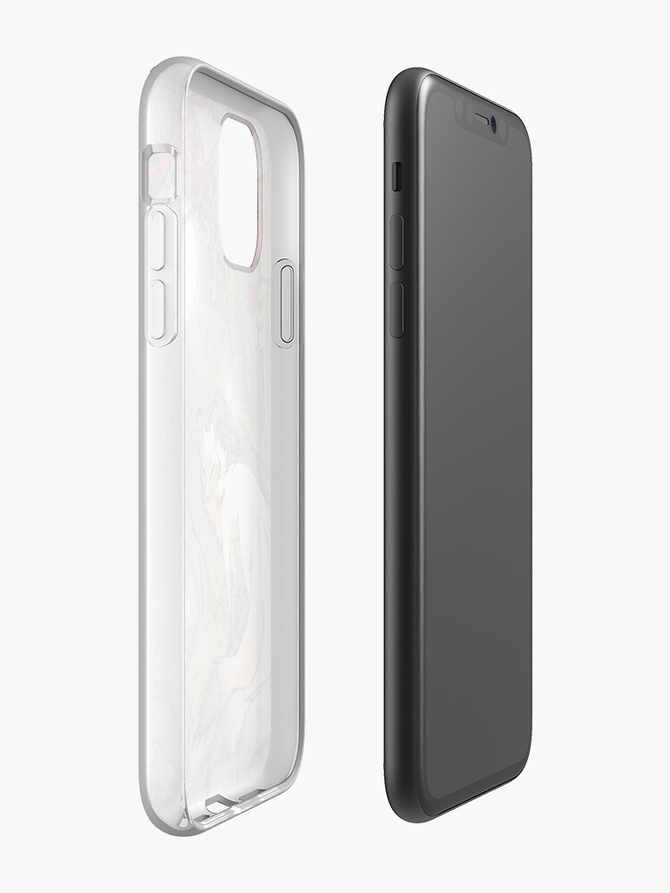 Alternate view of Fox & Wisps - Kitsune Yokai Foxfire iPhone Case & Cover