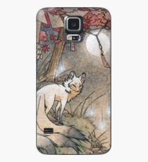 Fox & Wisps - Kitsune Yokai Foxfire Case/Skin for Samsung Galaxy