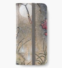 Fox & Wisps - Kitsune Yokai Foxfire iPhone Wallet/Case/Skin