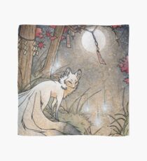 Fox & Wisps - Kitsune Yokai Foxfire Scarf