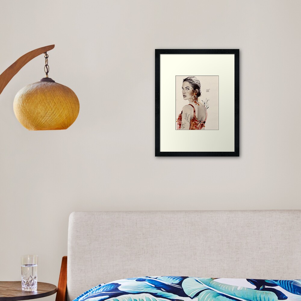 VALENTINA Framed Art Print