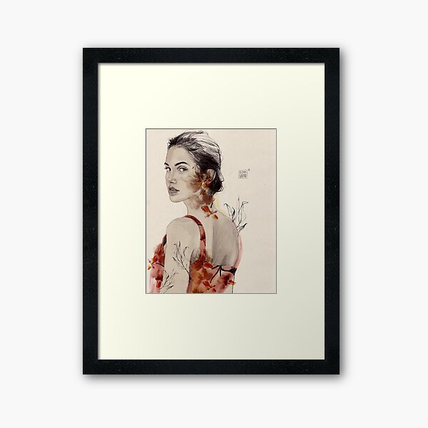 VALENTINA Framed Art Print