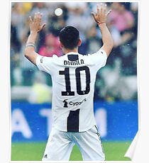 Paulo Dybala Football Player Poster