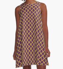 Tiger Royal Sparkle A-Line Dress
