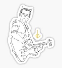 GHOST - Guitar ghoul! Sticker