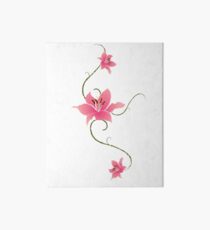 Star Gazing Lilies Art Board