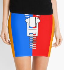 ZIPPER TWO Mini Skirt