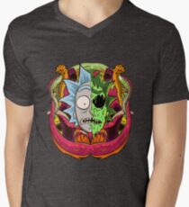 Camiseta para hombre de cuello en v Psicodélico Sánchez