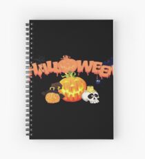 Halloweenparty Spiralblock