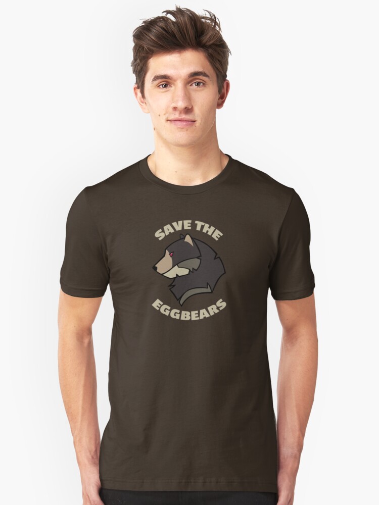 Alternate view of Save the Eggbears Slim Fit T-Shirt