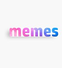Memes Canvas Print