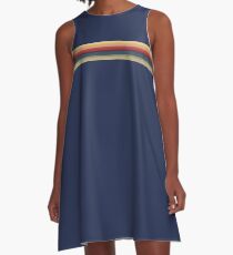 The Blue T-Shirt of Doctor Whittaker A-Line Dress