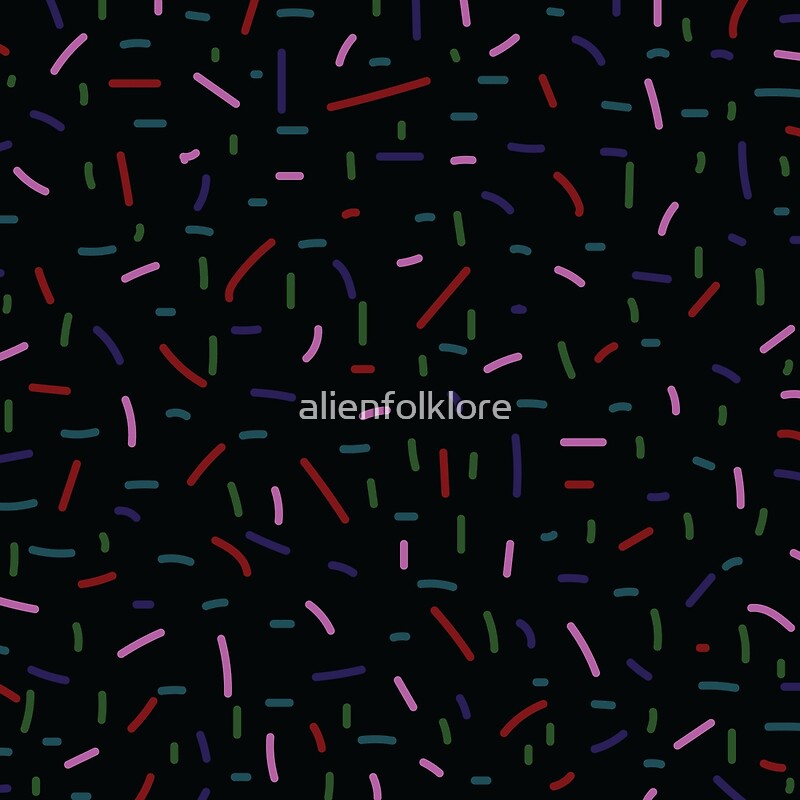 "Dark Sprinkles" by alienfolklore Redbubble