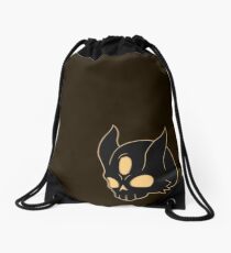 Black SKull Drawstring Bag