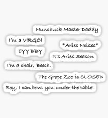 Jenna and Julien Sticker PACK Sticker