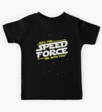 May The Speed Force Be With You Kids Tee