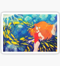 ponyo - the call of the sea Sticker