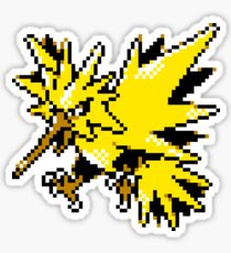 Zapdos GSC Sprite Pokémon Sticker