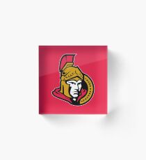 Ottawa Senators T Shirt Acrylic Block