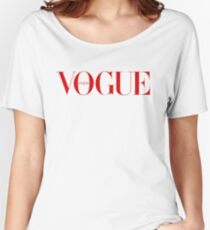 VOGUE Women's Relaxed Fit T-Shirt
