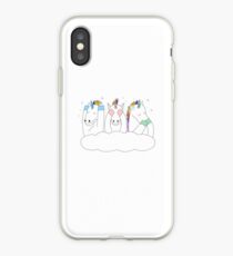 Tres unicornios iPhone-Hülle & Cover