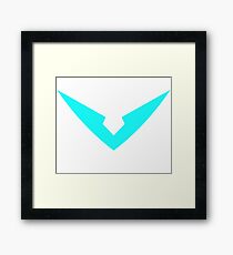 Voltron "V" Framed Print