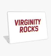 Virginity Rocks White or Black Laptop Skin