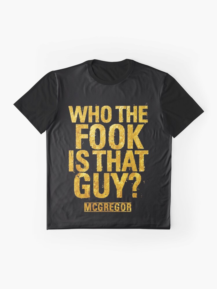 conor mcgregor football shirt